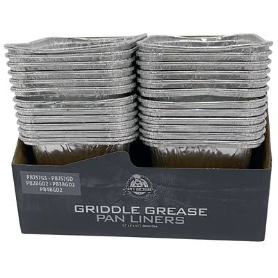 Pit Boss Foil Grease Pan Liners - 6 Pack