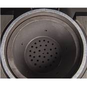 Goldens' Cast Iron Kamado with Handle Cart 