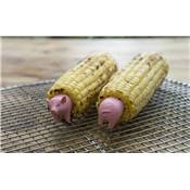 Corn Holders - Pig / 4 sets