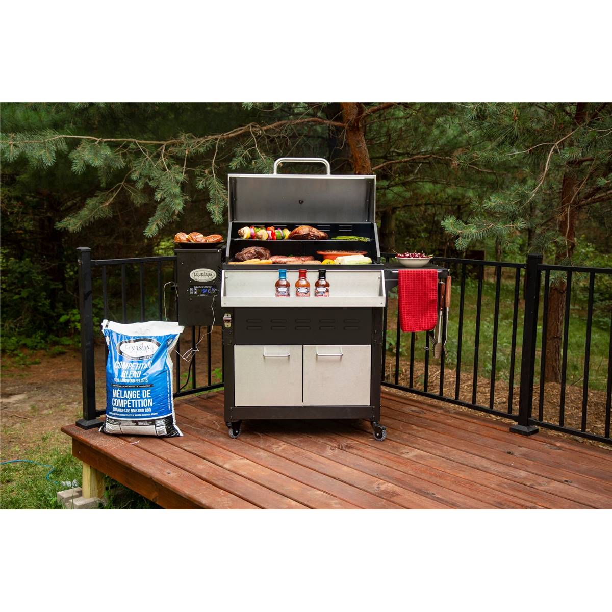 GourmetBarbecue Louisiana LG800 Elite Wood Pellet Grill