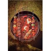 Churraco Charcoal Grill in Stainless Steel