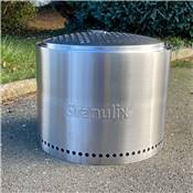 Stainless Steel Wood Stove 49,5 x 36cm