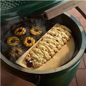 BIG GREEN EGG Half flat cooking stone L for Conveggtor basket