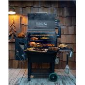 Black GMG DANIEL BOONE PRIME + Wood Pellet Grill