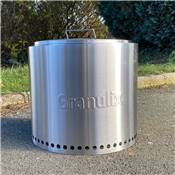 Stainless Steel Wood Stove 38 x 32cm