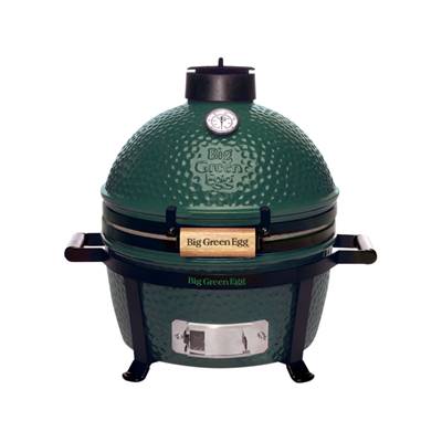 MiniMax BIG GREEN EGG Kamado with carrier