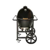 Goldens' Cast Iron Kamado with Handle Cart 