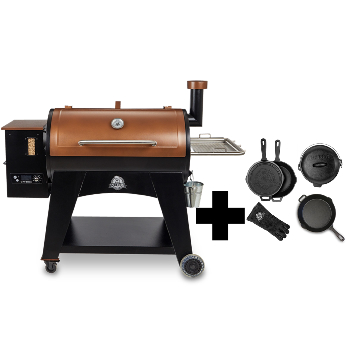 Discount Bundle Pit Boss Austin XL + Cast Iron Starter Kit