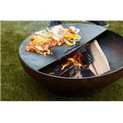 Outdoor brazier in corten steel Jack 60