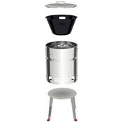 Churraco Charcoal Grill in Stainless Steel