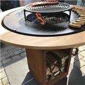 Wooden serving ring for brazier Ø100cm