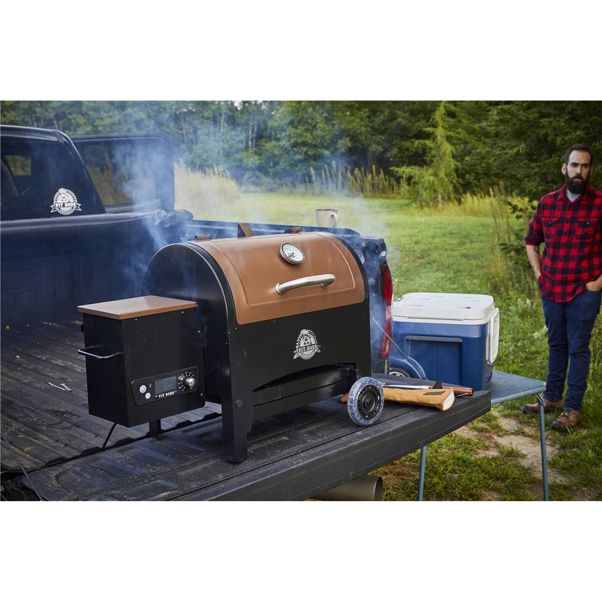 GourmetBarbecue Pit Boss Tailgater Wood Pellet Grill
