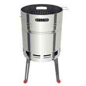 Churraco Charcoal Grill in Stainless Steel
