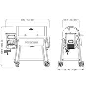 PIT BOSS WOOD PELLET GRILL COMPETITION SERIES 1600