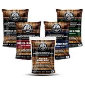 Bundle 5 x 9 kgs Pit Boss Hardwood Pellets (C/CH/A)