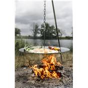 Petromax hanging brazier on tripod