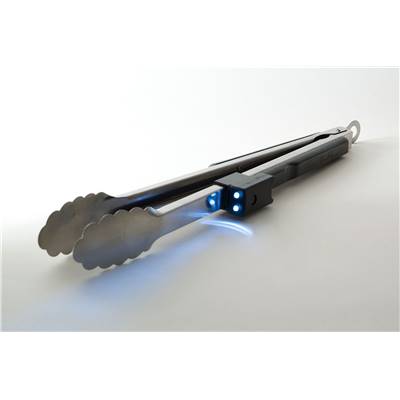 Steven Raichlen grilling tongs with LED light