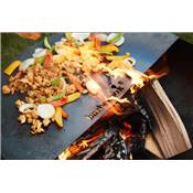 Outdoor brazier in corten steel Jack 60