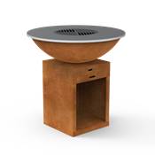 Brazier Ø100cm corten steel