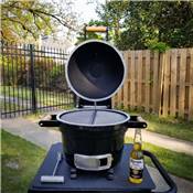 Goldens' Cast Iron Mini Kamado "Little Brother"