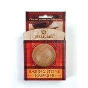 Pizza stone scrubber