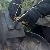 Steven Raichlen Heavy Suede Leather grill Gloves