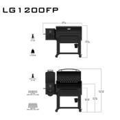 Louisiana Grills Founders Premier 1200 Wood Pellet Grill