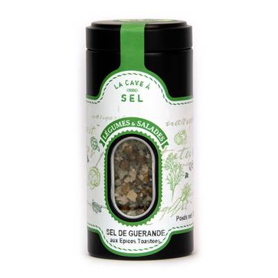 Salt from Guerande with Toasted Spices - 75g