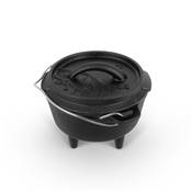 cast iron cooking pot - ft0.5