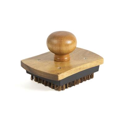 Pizza stone scrubber