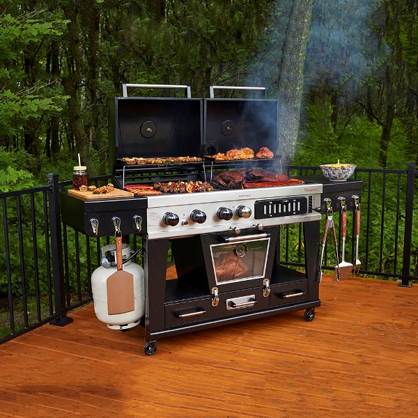menigte In detail drempel Gourmet-Barbecue | Pit Boss Memphis Ultimate Combo Grill