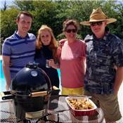 Goldens' Cast Iron Mini Kamado "Little Brother"