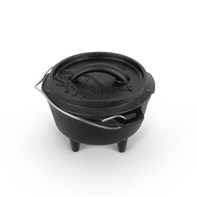 cast iron cooking pot - ft0.5