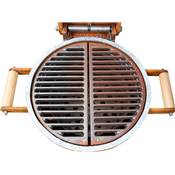 Goldens' Cast Iron Mini Kamado "Little Brother Natural"