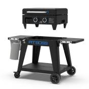 Pit Boss Ultimate 2 Portable Gas Griddle with trolley