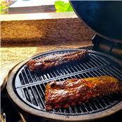 Goldens' Cast Iron Kamado with Handle Cart 